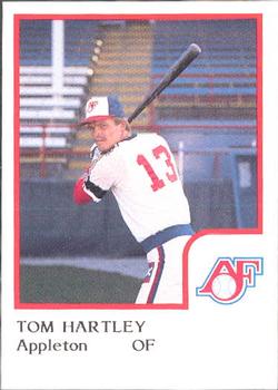 1986 ProCards Appleton Foxes #NNO Tom Hartley Front
