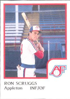 1986 ProCards Appleton Foxes #NNO Ron Scruggs Front