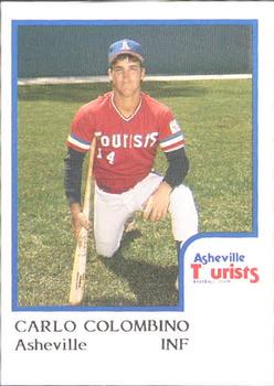 1986 ProCards Asheville Tourists #NNO Carlo Colombino Front