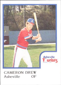 1986 ProCards Asheville Tourists #NNO Cameron Drew Front