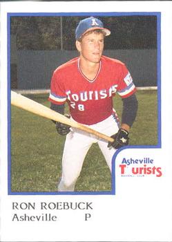 1986 ProCards Asheville Tourists #NNO Ron Roebuck Front
