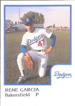 1986 ProCards Bakersfield Dodgers #NNO Rene Garcia Front