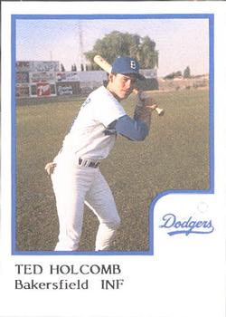 1986 ProCards Bakersfield Dodgers #NNO Ted Holcomb Front