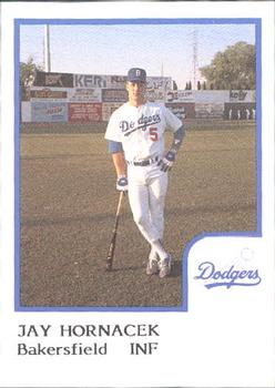 1986 ProCards Bakersfield Dodgers #NNO Jay Hornacek Front