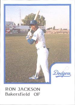 1986 ProCards Bakersfield Dodgers #NNO Ron Jackson Front