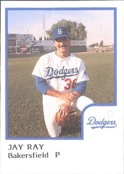 1986 ProCards Bakersfield Dodgers #NNO Jay Ray Front