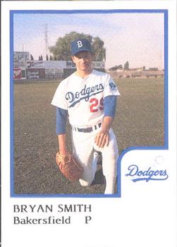 1986 ProCards Bakersfield Dodgers #NNO Bryan Smith Front