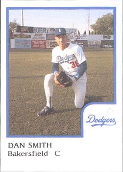 1986 ProCards Bakersfield Dodgers #NNO Dan Smith Front