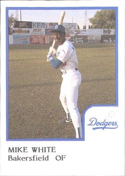 1986 ProCards Bakersfield Dodgers #NNO Mike White Front