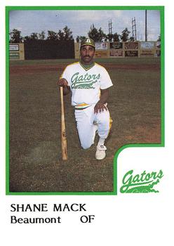 1986 ProCards Beaumont Golden Gators #NNO Shane Mack Front