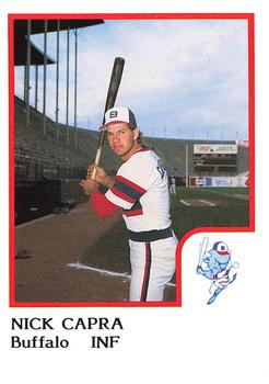 1986 ProCards Buffalo Bisons #NNO Nick Capra Front