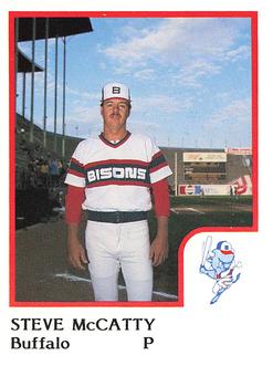 1986 ProCards Buffalo Bisons #NNO Steve McCatty Front