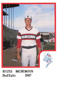 1986 ProCards Buffalo Bisons #NNO Russ Morman Front