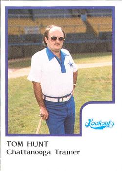 1986 ProCards Chattanooga Lookouts #14 Tom Hunt Front