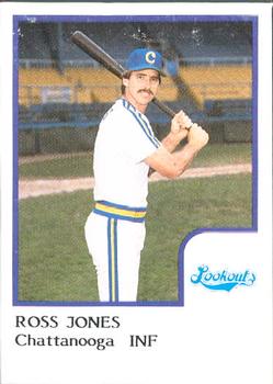 1986 ProCards Chattanooga Lookouts #15 Ross Jones Front