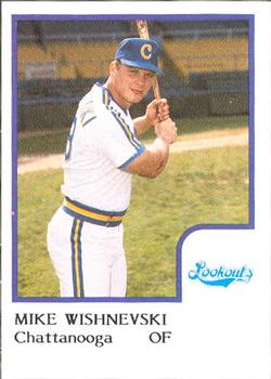 1986 ProCards Chattanooga Lookouts #25 Mike Wishnevski Front