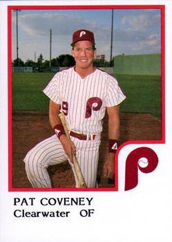 1986 ProCards Clearwater Phillies #5 Pat Coveney Front