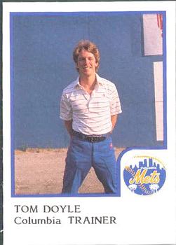 1986 ProCards Columbia Mets #9 Tom Doyle Front