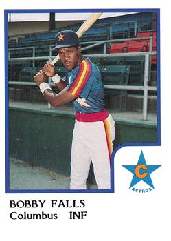 1986 ProCards Columbus Astros #NNO Bobby Falls Front