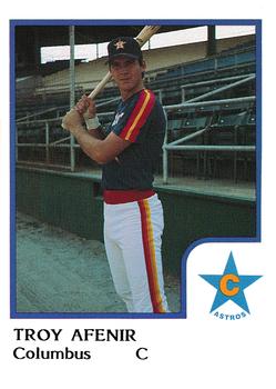 1986 ProCards Columbus Astros #NNO Troy Afenir Front
