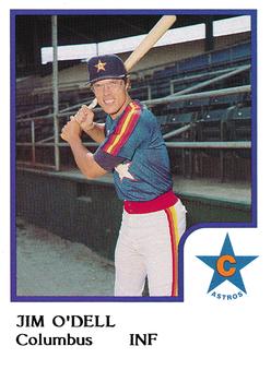 1986 ProCards Columbus Astros #NNO Jim O'Dell Front