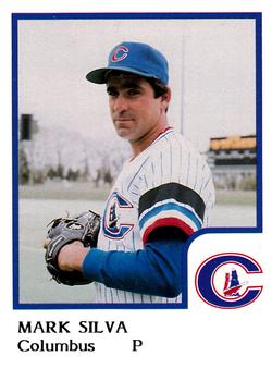 1986 ProCards Columbus Clippers #22 Mark Silva Front