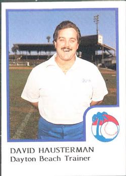 1986 ProCards Daytona Beach Islanders #11 David Hausterman Front