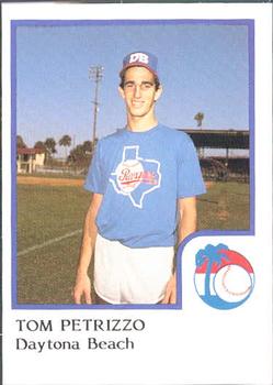 1986 ProCards Daytona Beach Islanders #22 Tom Petrizzo Front