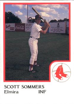 1986 ProCards Elmira Pioneers #22 Scott Sommers Front