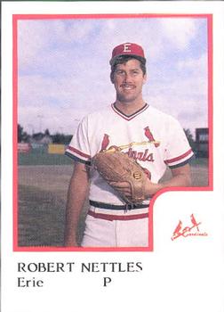 1986 ProCards Erie Cardinals #NNO Robert Nettles Front