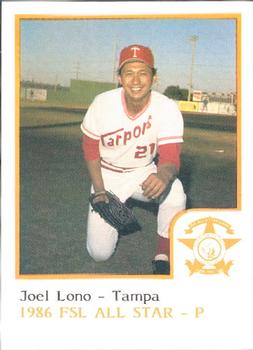 1986 ProCards Florida State League All-Stars #30 Joel Lono Front