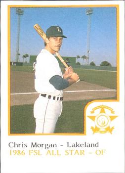 1986 ProCards Florida State League All-Stars #36 Chris Morgan Front