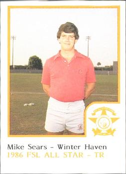 1986 ProCards Florida State League All-Stars #44 Mike Sears Front