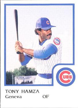 1986 ProCards Geneva Cubs #8 Tony Hamza Front