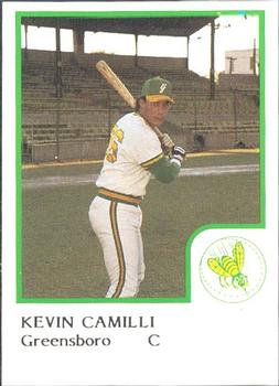 1986 ProCards Greensboro Hornets #4 Kevin Camilli Front