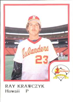 1986 ProCards Hawaii Islanders #13 Ray Krawczyk Front