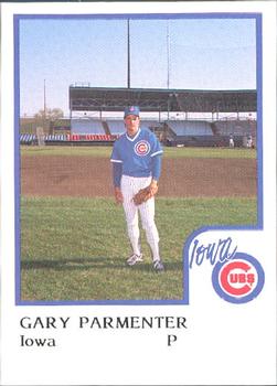 1986 ProCards Iowa Cubs #21 Gary Parmenter Front
