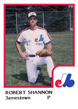 1986 ProCards Jamestown Expos #22 Robert Shannon Front