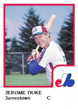 1986 ProCards Jamestown Expos #6 Jerome Duke Front