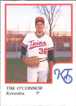 1986 ProCards Kenosha Twins #18 Tim O'Connor Front