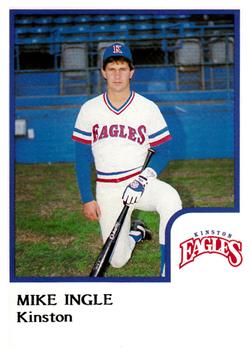 1986 ProCards Kinston Eagles #10 Mike Ingle Front