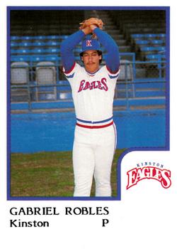 1986 ProCards Kinston Eagles #20 Gabriel Robles Front