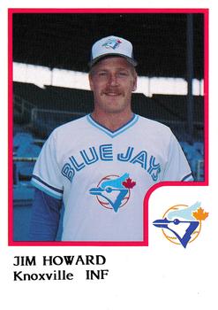 1986 ProCards Knoxville Blue Jays #NNO Jim Howard Front