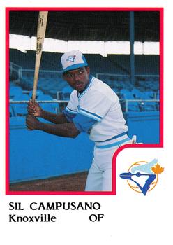 1986 ProCards Knoxville Blue Jays #NNO Sil Campusano Front