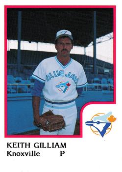 1986 ProCards Knoxville Blue Jays #NNO Keith Gilliam Front