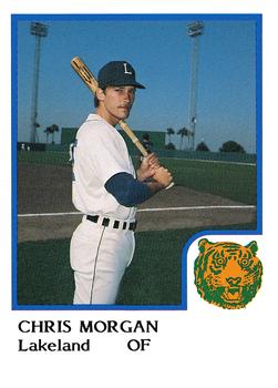 1986 ProCards Lakeland Tigers #NNO Chris Morgan Front