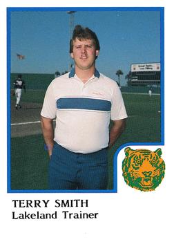1986 ProCards Lakeland Tigers #NNO Terry Smith Front
