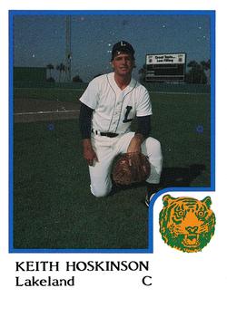 1986 ProCards Lakeland Tigers #NNO Keith Hoskinson Front