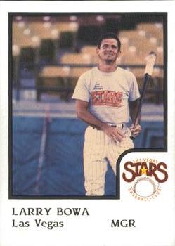 1986 ProCards Las Vegas Stars #3 Larry Bowa Front