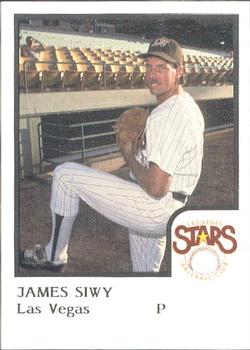 1986 ProCards Las Vegas Stars #16 James Siwy Front